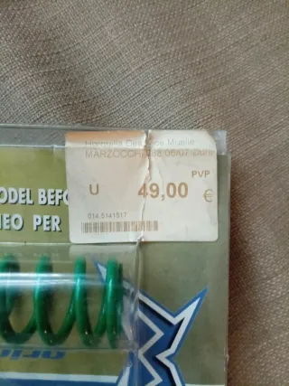 Muelles Horquilla Marzocchi Bomber Verdes