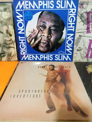 Lote Vinilos Memphis Slim, Ray Conniff, Limahl