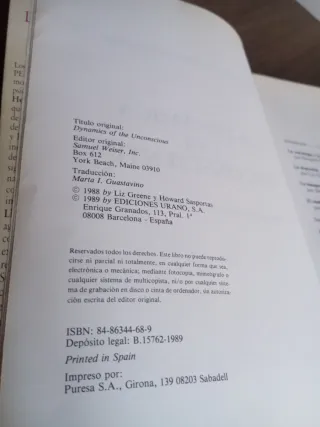 La dinámica del inconsciente