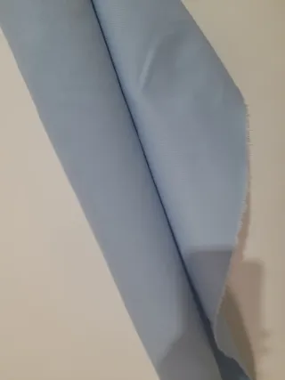 Tessuto cotone azzurro