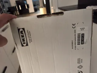 Lámpara Techo Ikea AGUNNARYD Negra