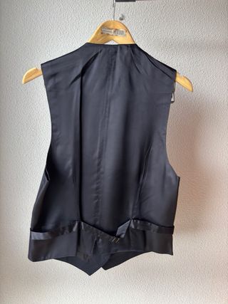 Traje de hombre 3 piezas negro