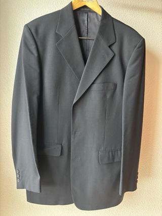 Traje de hombre 3 piezas negro
