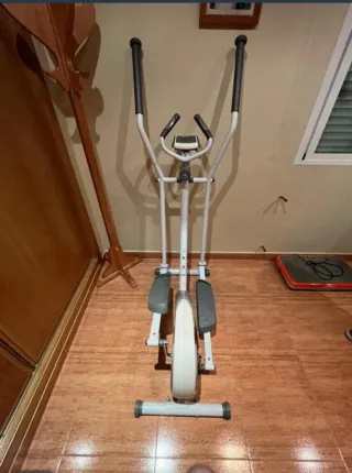 Bicicleta Elíptica Blanca