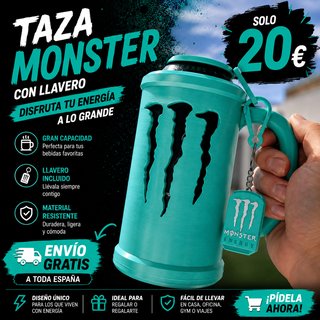 Porta lata decorativo Monster con spedizione gratuita