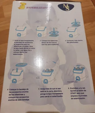 Esterilizador Biberones 8 Unidades