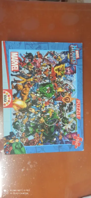 Puzzle Educa 1000 Piezas Marvel Heroes