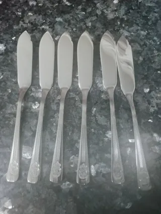 Set di 6 coltelli da pesce