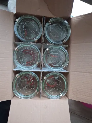 6 Vasi Cottura Weck Vetro da 750 ml