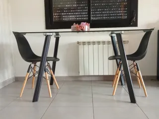 Mesa de cristal