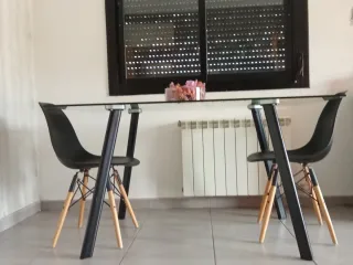 Mesa de cristal
