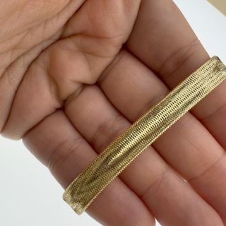 PULSERA ELASTICA DE ORO DE 18 KILATES - ORO 18KT