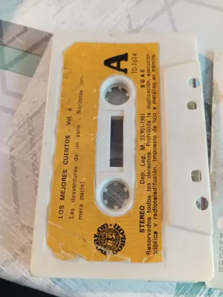 Cassette Los Mejores Cuentos Vol. 4