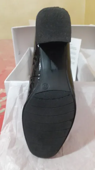 Scarpe décolleté Luxury vera pelle verniciata nera