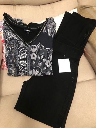 Conjunto camiseta Desigual +pantalón