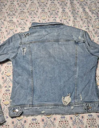 Chaqueta Vaquera Zara Z1975 Desgastada