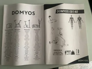 Bicicleta Estática Domyos EB1 40