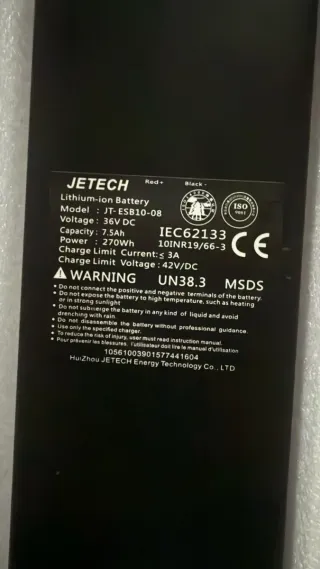 Patinete Eléctrico Icooter i9 Negro