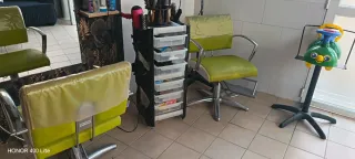 Muebles de peluquería en buen estado
