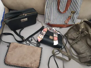 Lote 6 bolsos variados