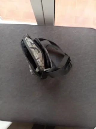 Bandolera Nike Gris y Negra