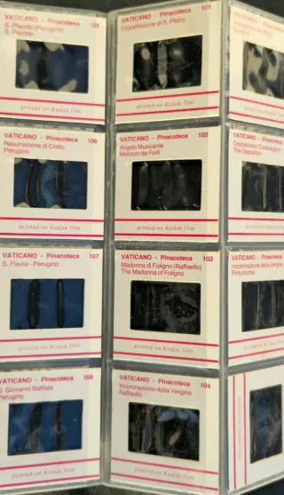 Diapositivas Vintage Vaticano
