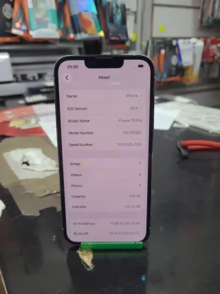 iPhone 13 Pro 128GB Blanco 1any garantia