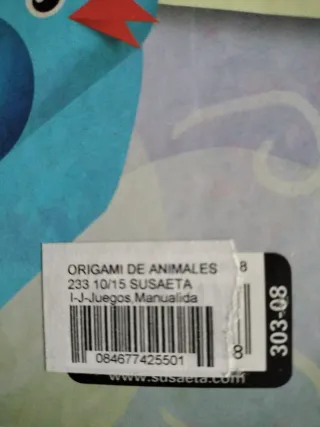 Libro Origami de Animales para Niños