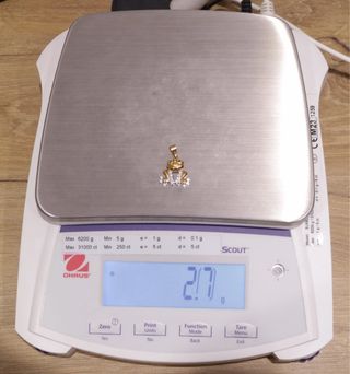 COLGANTE RANA, ORO 18K/2.7g