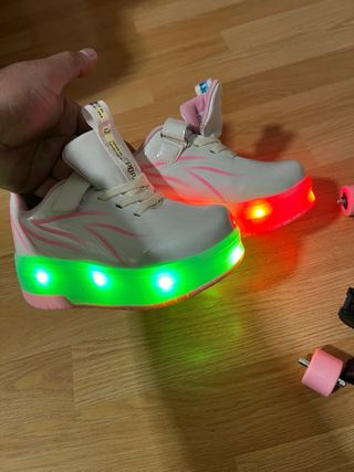 Zapatillas con Ruedas Desmontables Talla 31
