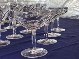 52 Bicchieri Cristallo Piombo Vintage Anni '70