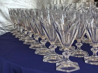 52 Bicchieri Cristallo Piombo Vintage Anni '70