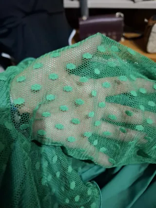 Vestido de flamenca verde nuevo