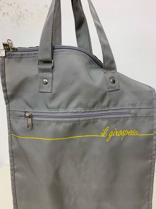 Borsa carrello spesa grigia