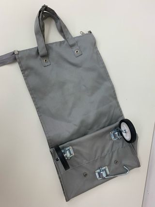 Borsa carrello spesa grigia