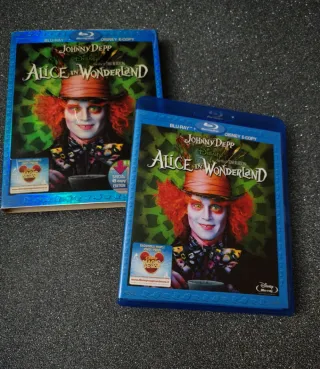 Alice in Wonderland Blu-ray Johnny Depp