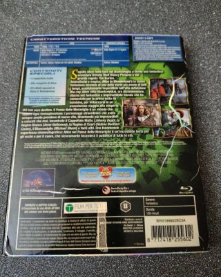 Alice in Wonderland Blu-ray Johnny Depp