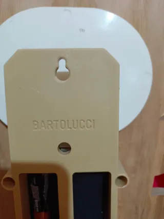 Orologio da parete gatto Bartolucci legno