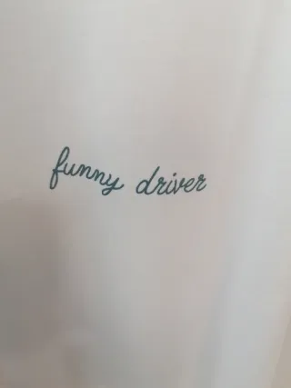 Camiseta Funny Driver Mono Casco