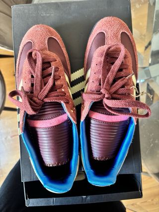 Adidas Samba x Wales Bonner Beige/Rojo