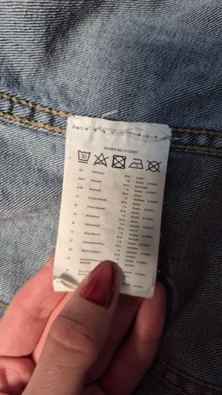 Chaqueta Vaquera Page One Talla S