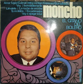 Disco Vinilo Moncho El Gitano Del Bolero
