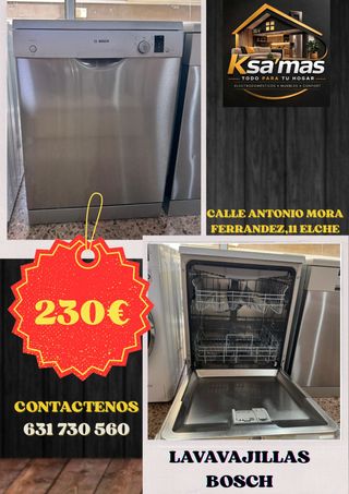Lavavajillas Bosch 60cm