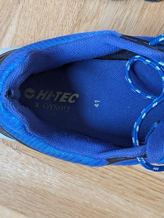 Zapatillas trail Hi-Tec Oysho azul