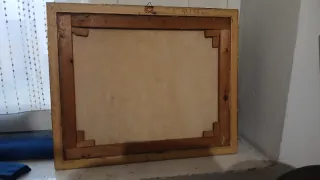 Quadro tela scena urbana