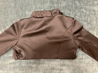 Chaqueta Torera Negra Satinada