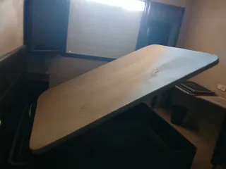 Cama canapé tapizado tela y polipiel. SIN COLCHON