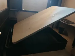 Cama canapé tapizado tela y polipiel. SIN COLCHON