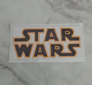 Pegatina Star Wars