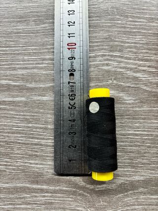 10 Bobinas Hilo Negro 135m